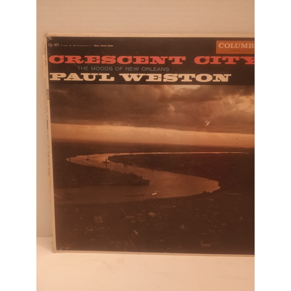 Columbia Crescent City The Moods of New Orleans Vinyl LP Paul Weston CL 977